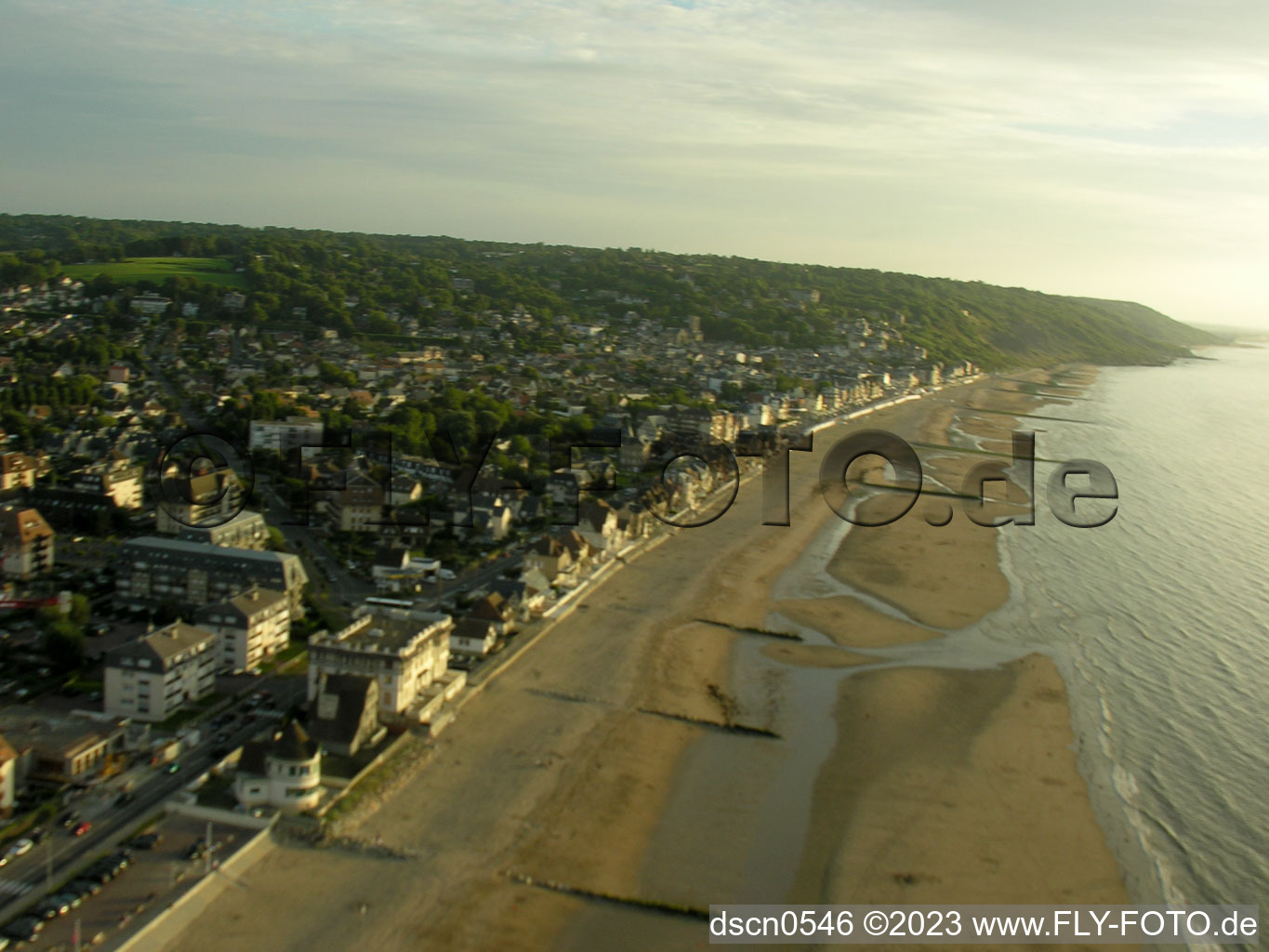 Villers-sur-Mer im Bundesland Calvados, Frankreich