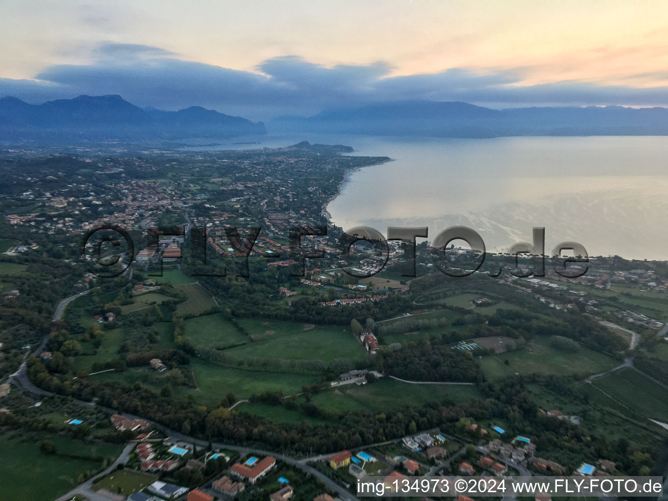 Padenghe sul Garda im Bundesland Brescia, Italien