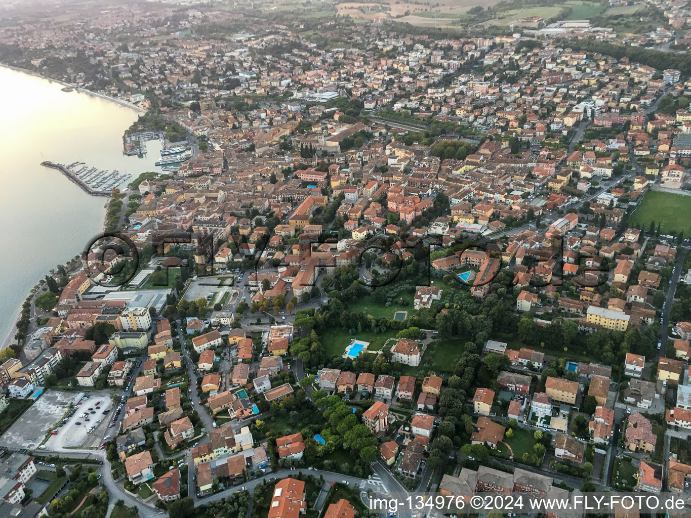 Desenzano del Garda im Bundesland Brescia, Italien