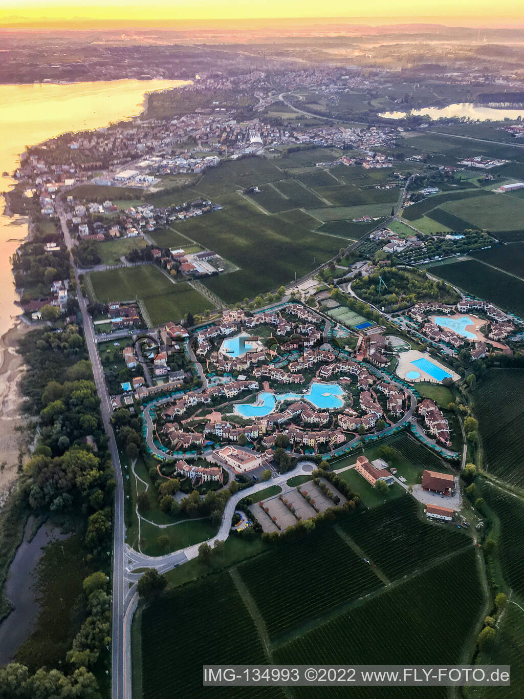 Garda Resort Village in Peschiera del Garda im Bundesland Verona, Italien