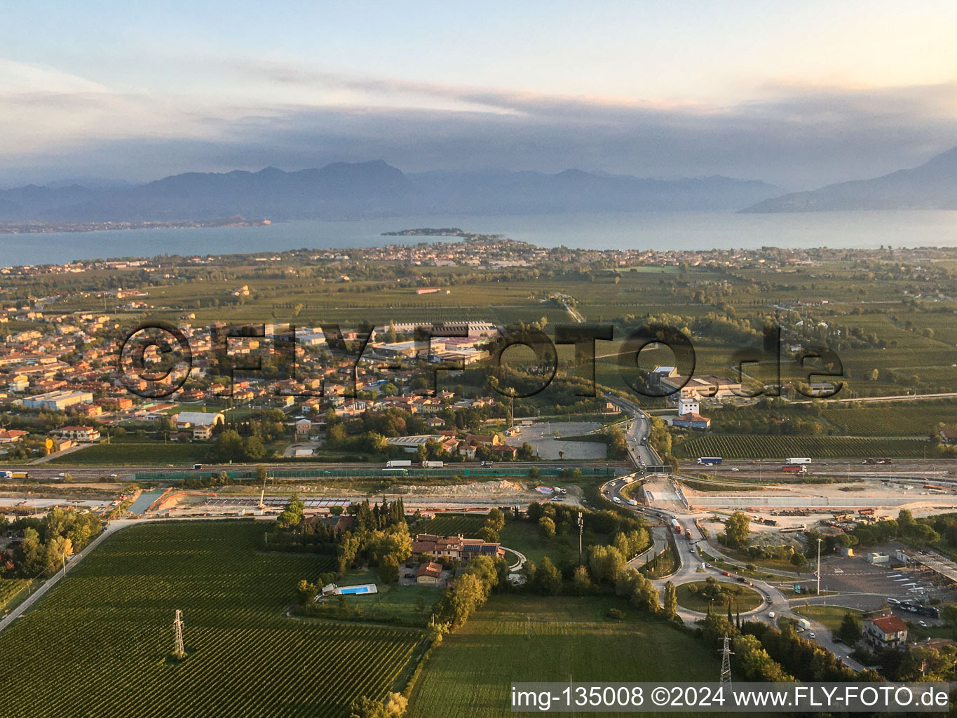 Ortsteil San Martino della Battaglia in Desenzano del Garda im Bundesland Brescia, Italien