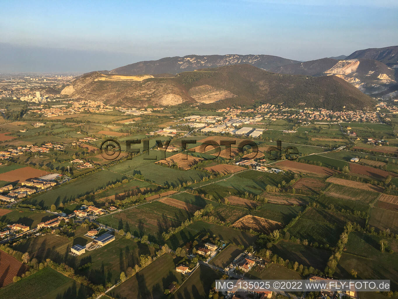Mamorbrüche bei Mazzano in Nuvolera im Bundesland Brescia, Italien