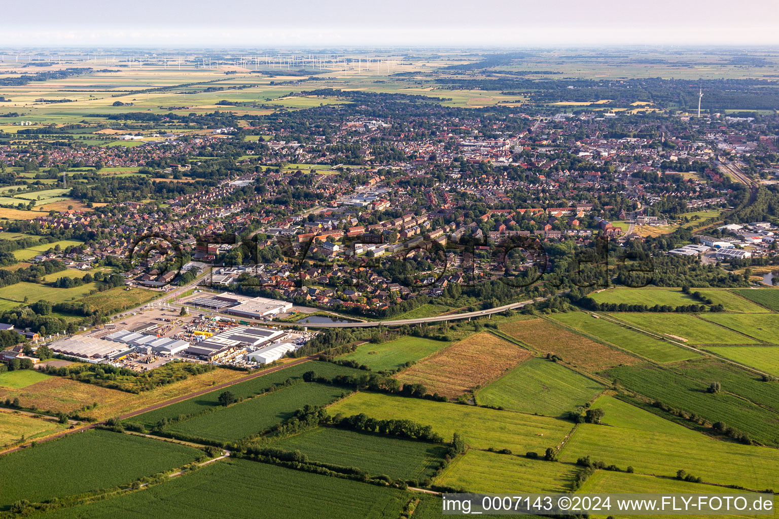 Heide im Bundesland Schleswig-Holstein, Deutschland