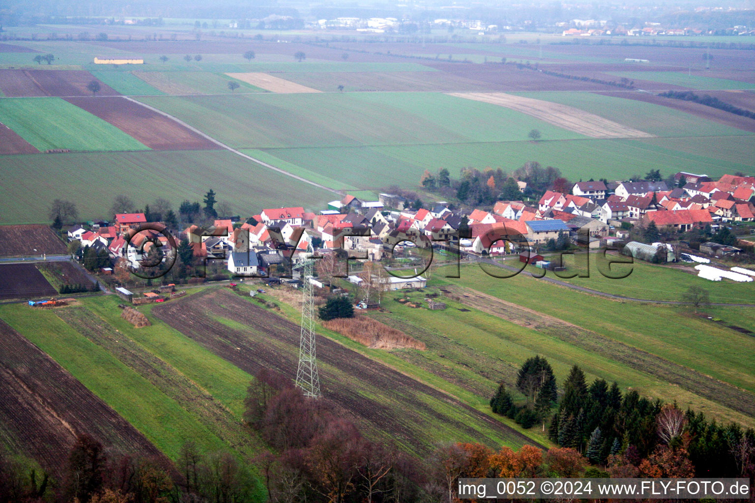 Kandel Ende Saarstr im Bundesland Rheinland-Pfalz, Deutschland