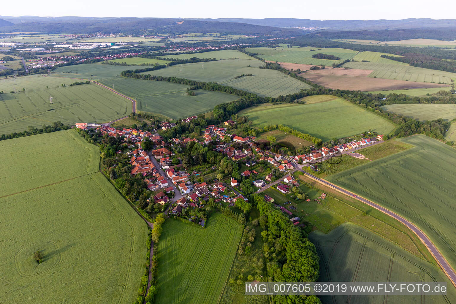 Luftbild von Petriroda im Bundesland Thüringen, Deutschland