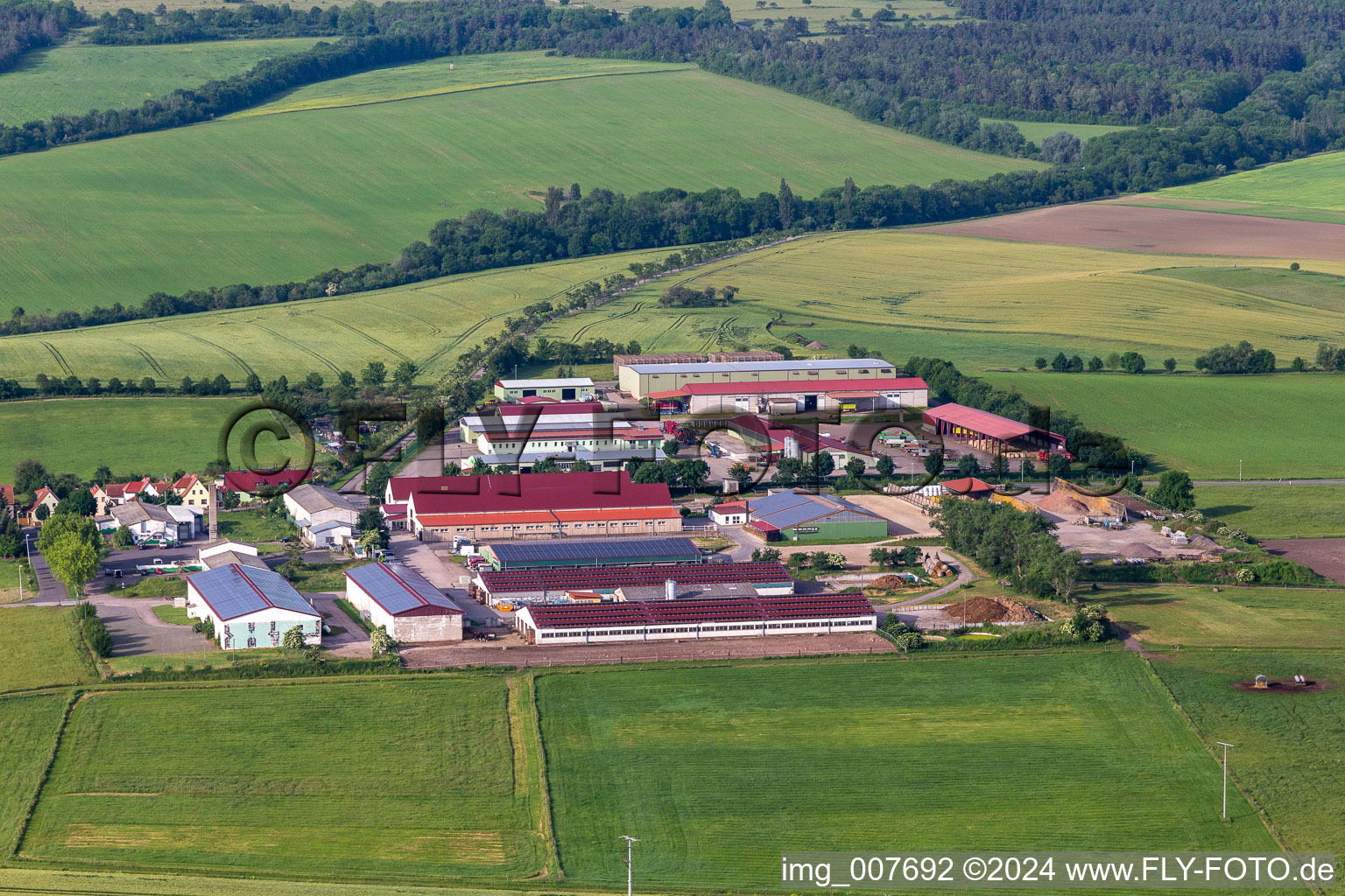 Landschlachthof Mühlberg GmbH & Co.KG,  Reitstall Schack im Bundesland Thüringen, Deutschland