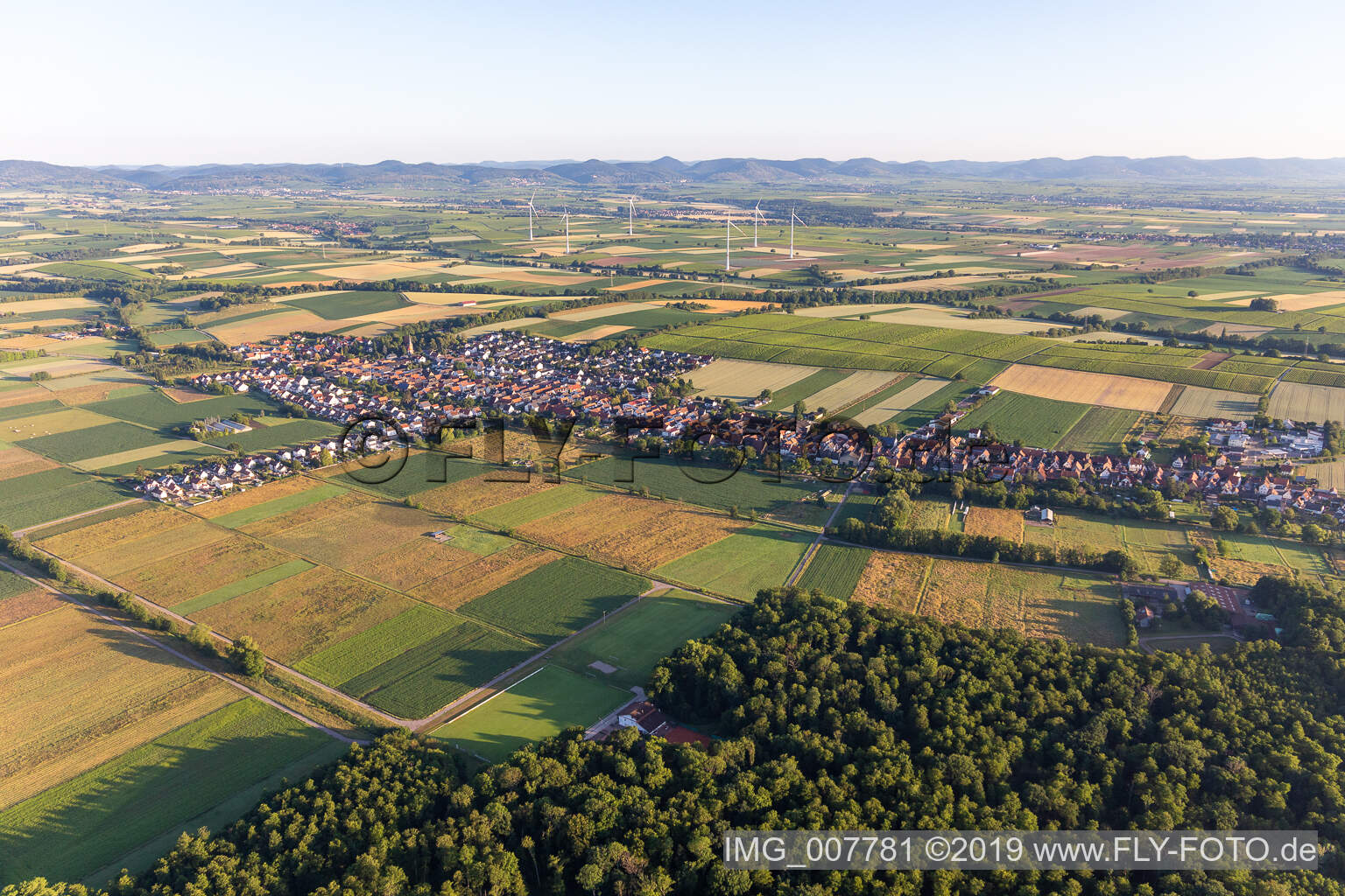 Freckenfeld im Bundesland Rheinland-Pfalz, Deutschland