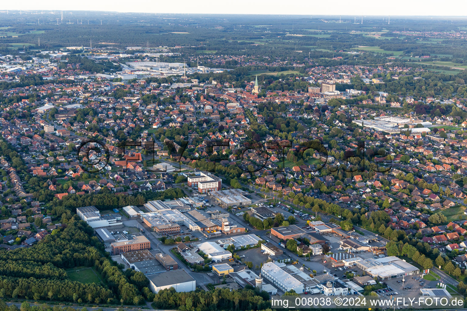 Borken im Bundesland Nordrhein-Westfalen, Deutschland