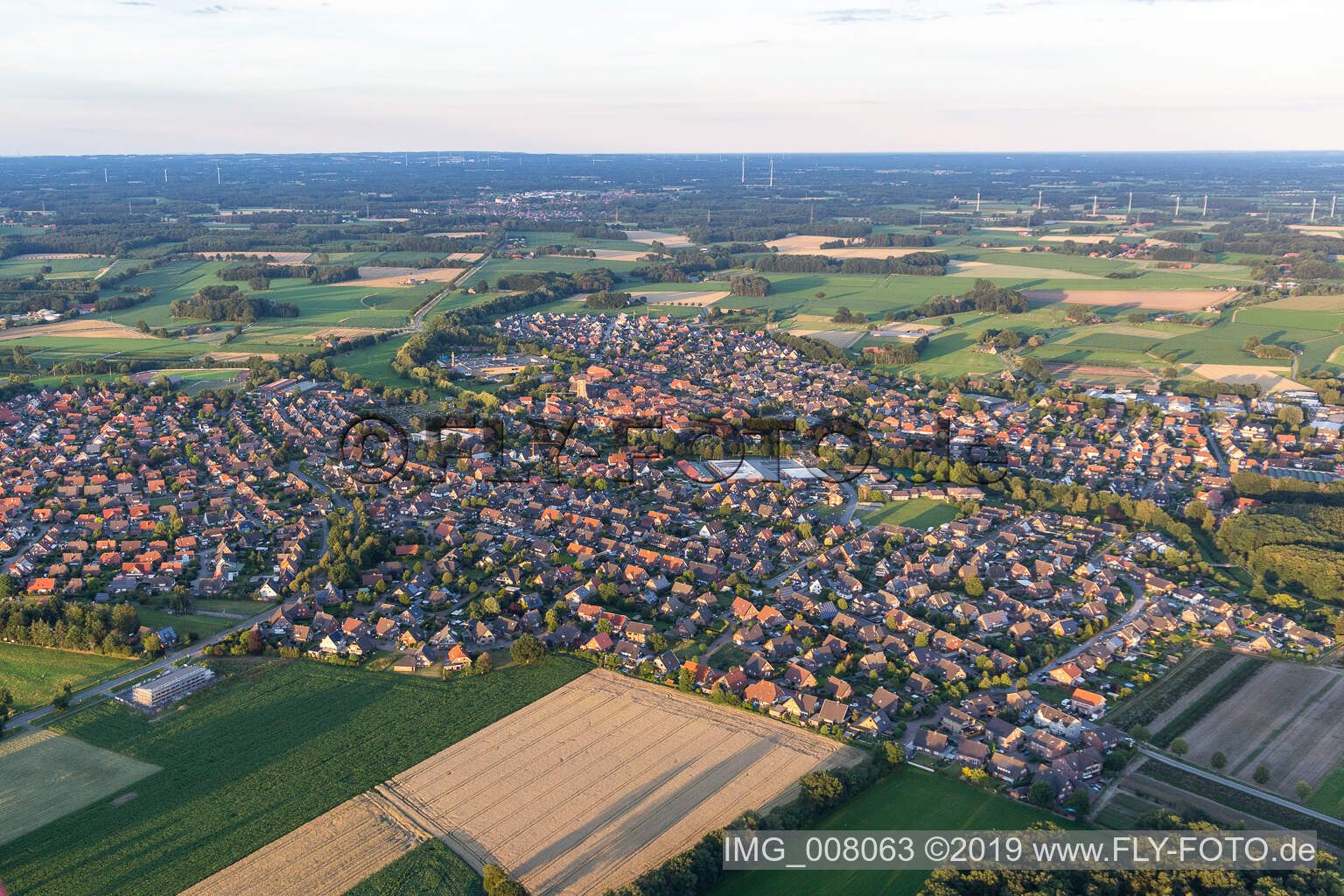 Luftbild von Ramsdorf im Bundesland Nordrhein-Westfalen, Deutschland