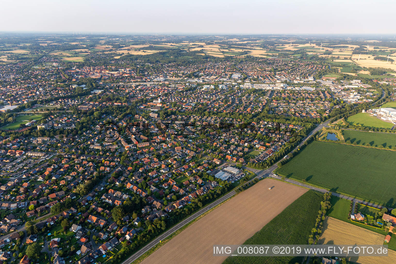Coesfeld im Bundesland Nordrhein-Westfalen, Deutschland