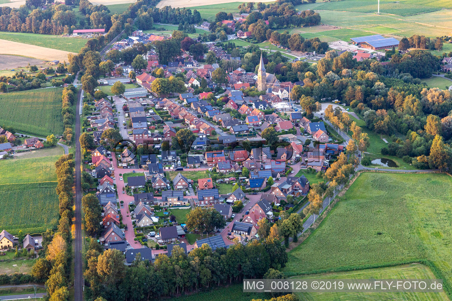 Klein Reken im Bundesland Nordrhein-Westfalen, Deutschland