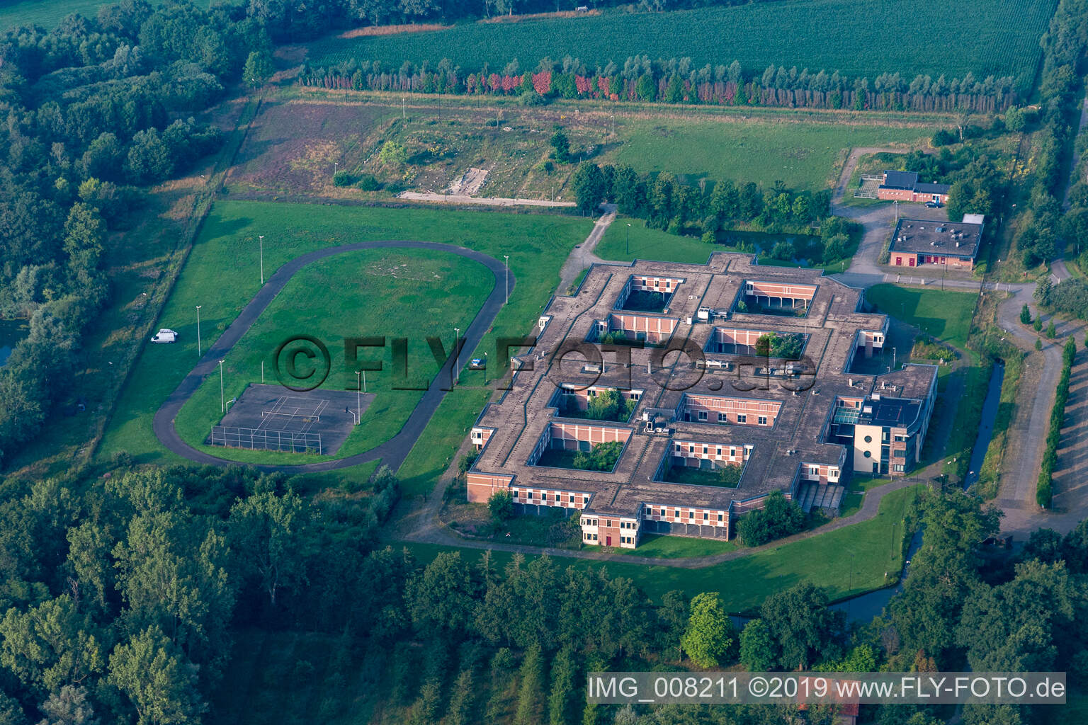 Gefängnis Klenvenneweg in Rekken im Bundesland Gelderland, Niederlande