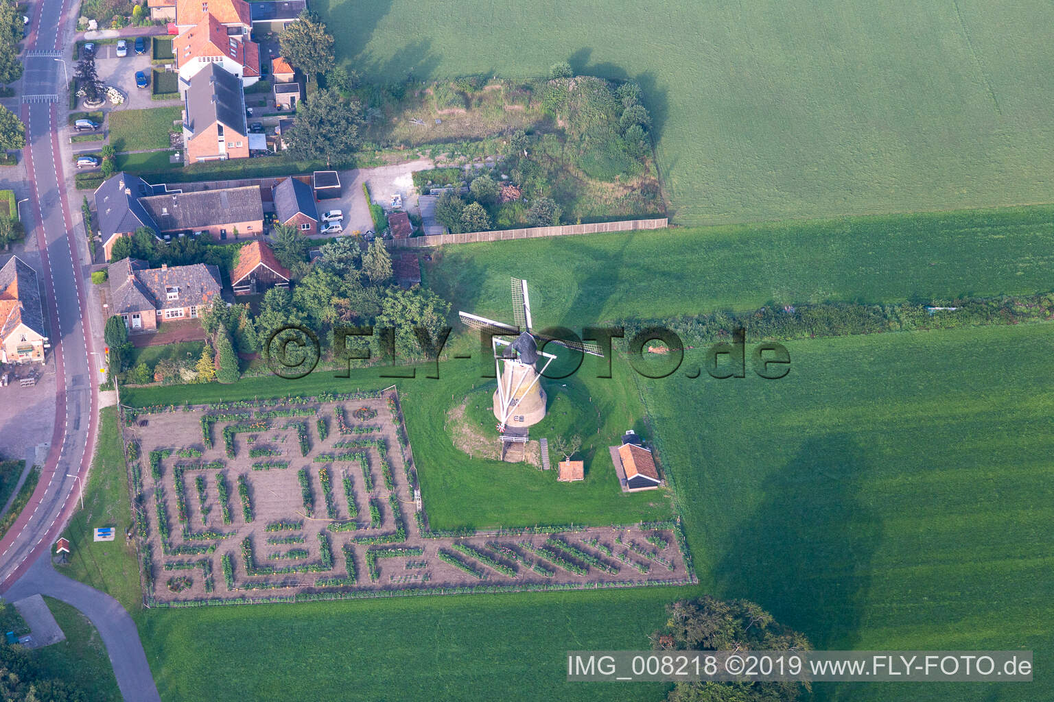 Luftbild von Kerkemeijer in Rekken im Bundesland Gelderland, Niederlande