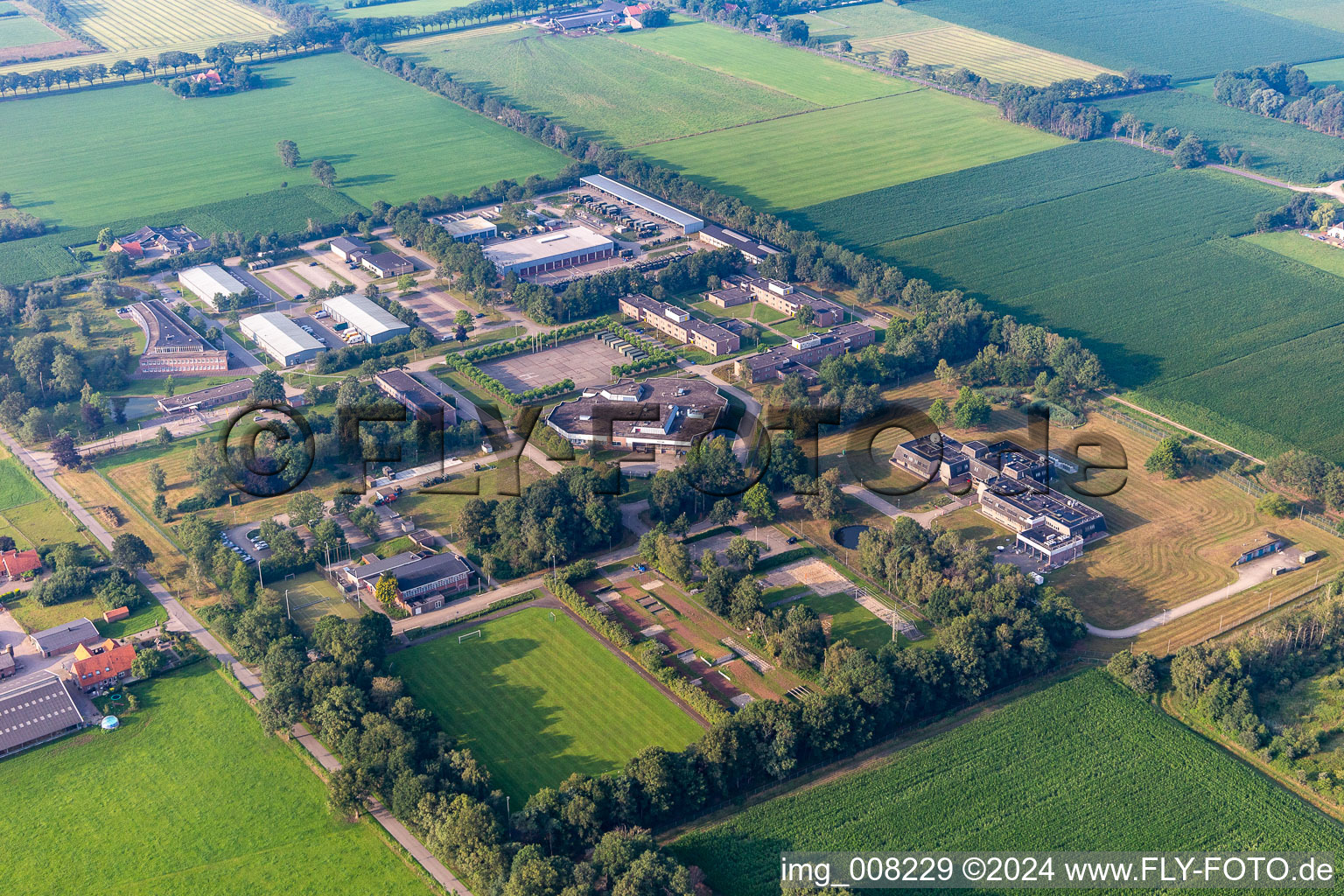 Kazerne Eibergen im Bundesland Gelderland, Niederlande