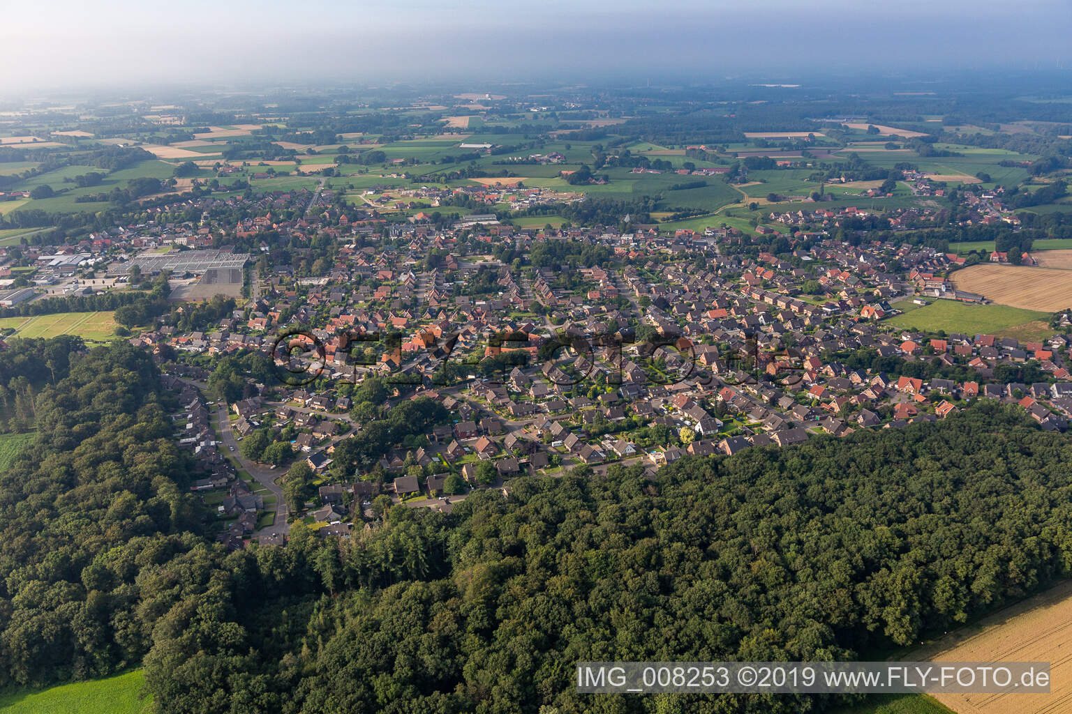 Luftbild von Südlohn im Bundesland Nordrhein-Westfalen, Deutschland