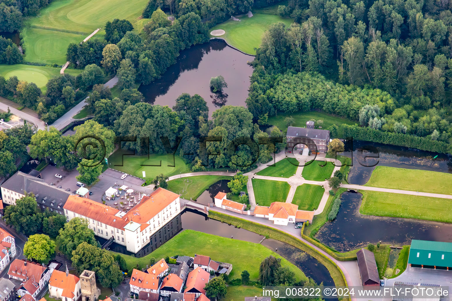 Golfclub Schloss Westerholt e.V in Herten im Bundesland Nordrhein-Westfalen, Deutschland
