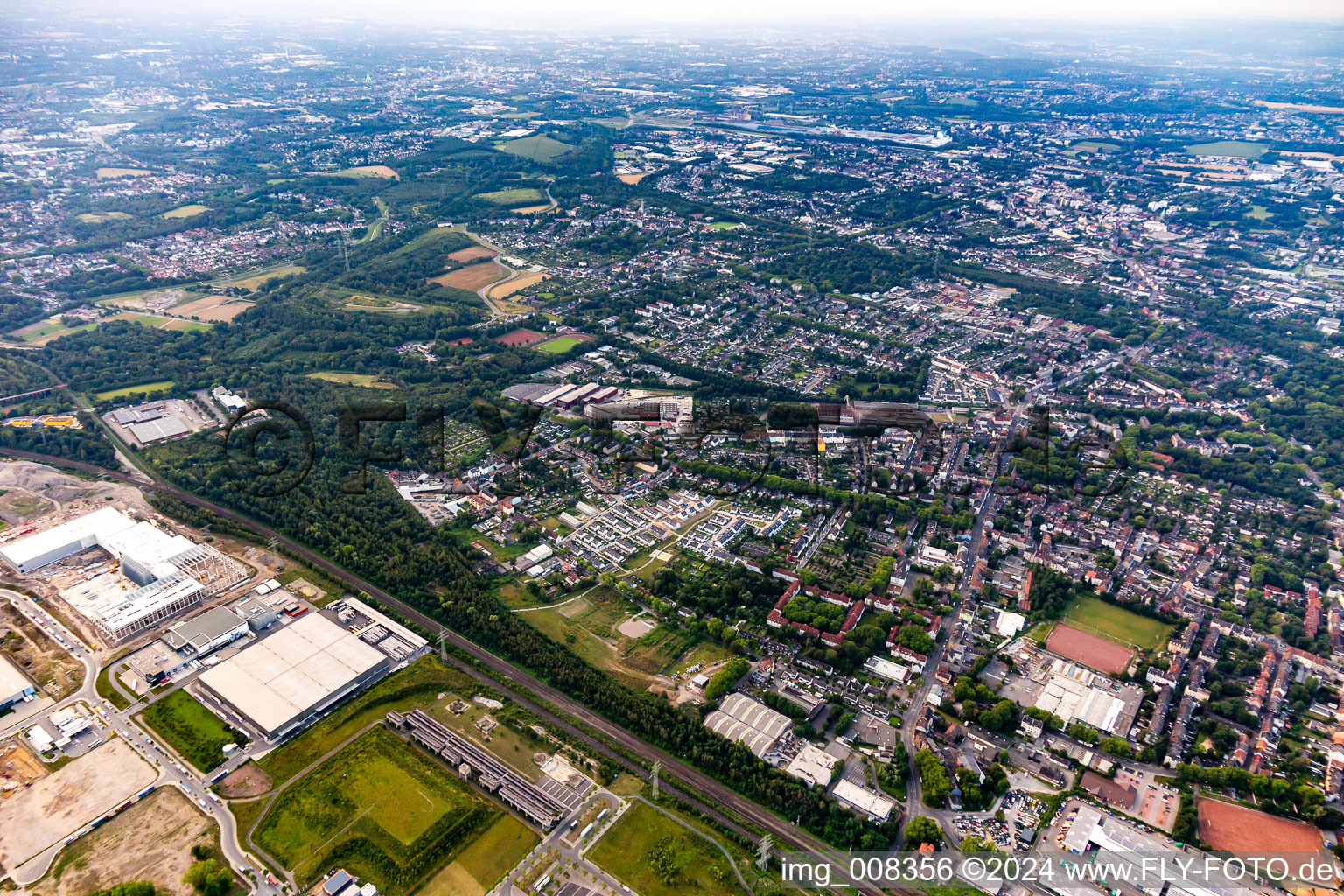 Luftbild von Ückendorf im Bundesland Nordrhein-Westfalen, Deutschland