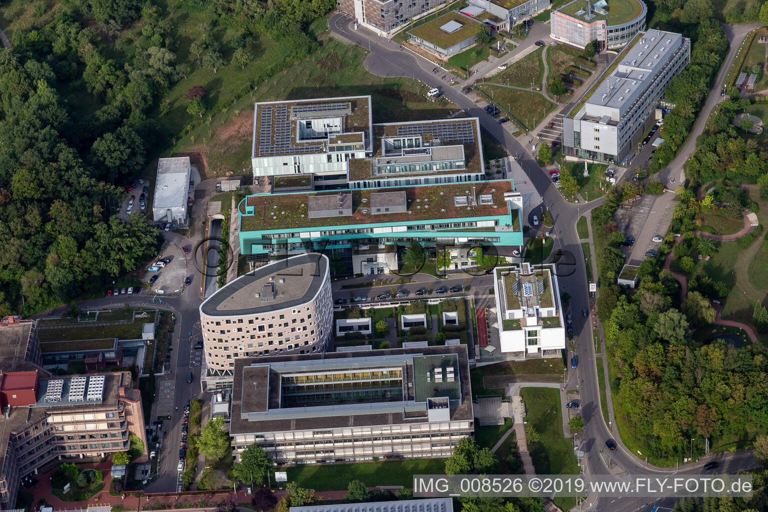 Universitätsklinikum Tübingen im Bundesland Baden-Württemberg, Deutschland aus der Luft