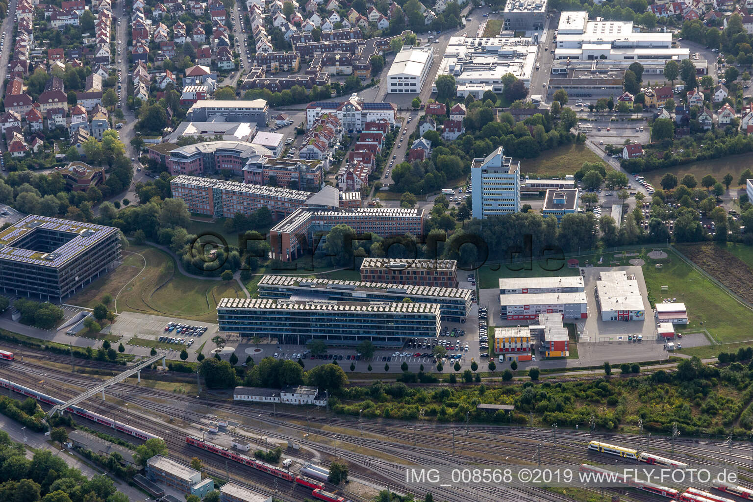 Landratsamt, Regierungspräsidium in Tübingen im Bundesland Baden-Württemberg, Deutschland