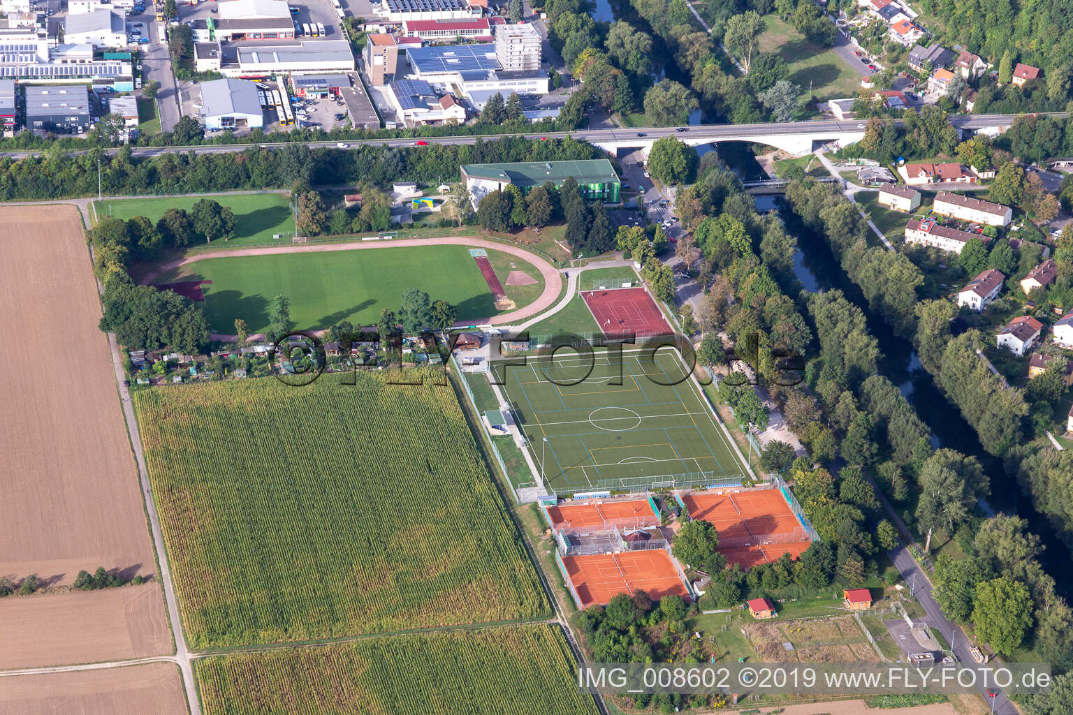 TSV Lustnau in Tübingen im Bundesland Baden-Württemberg, Deutschland