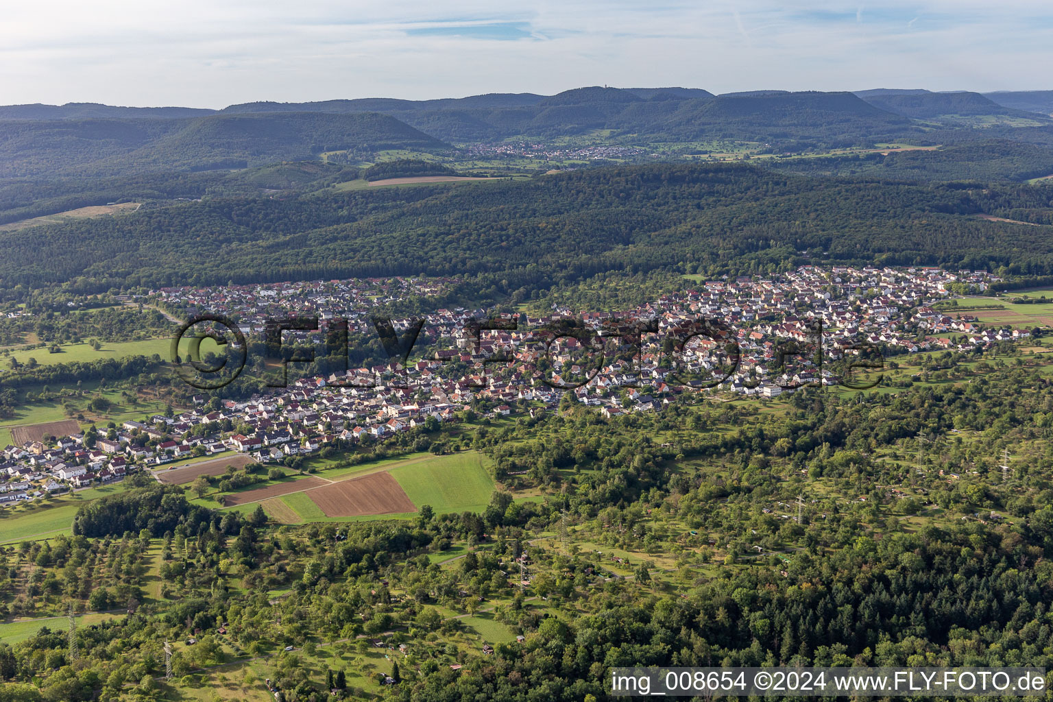 Ohmenhausen im Bundesland Baden-Württemberg, Deutschland