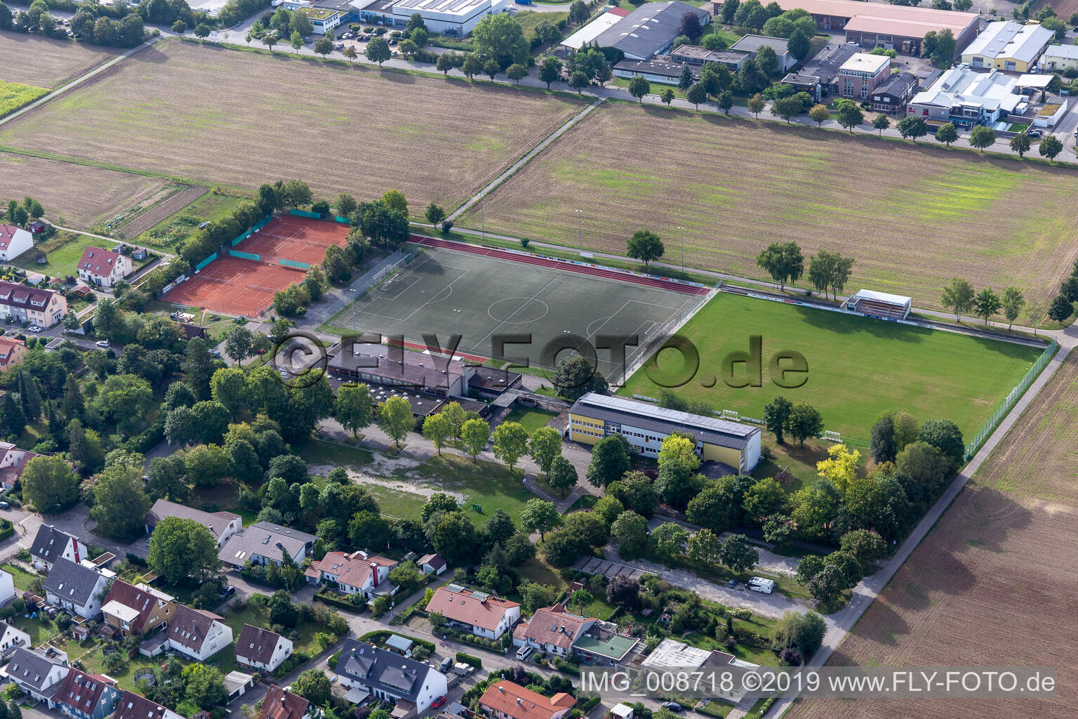 Luftbild von Wurmlingen im Bundesland Baden-Württemberg, Deutschland
