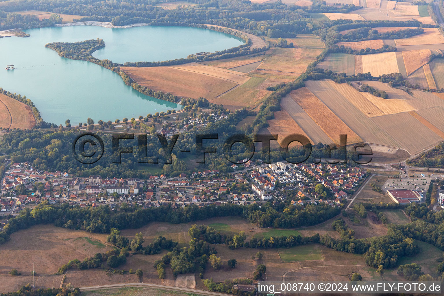 Lauterbourg im Bundesland Bas-Rhin, Frankreich