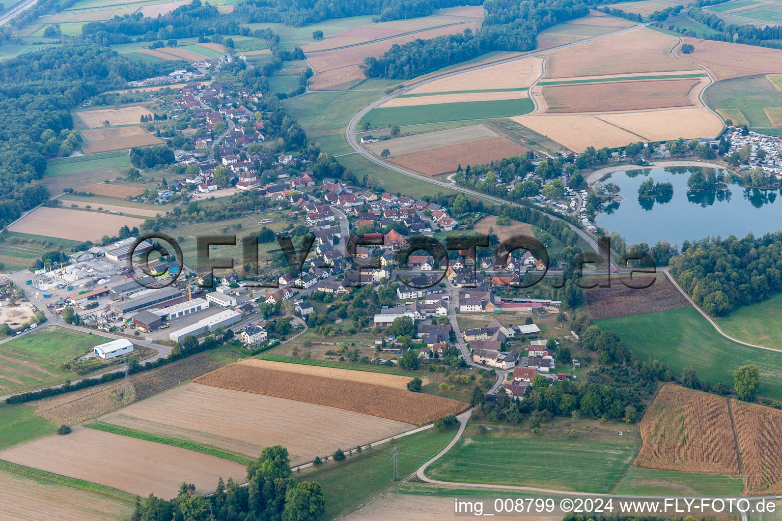 Ortsteil Oberbruch in Bühl im Bundesland Baden-Württemberg, Deutschland