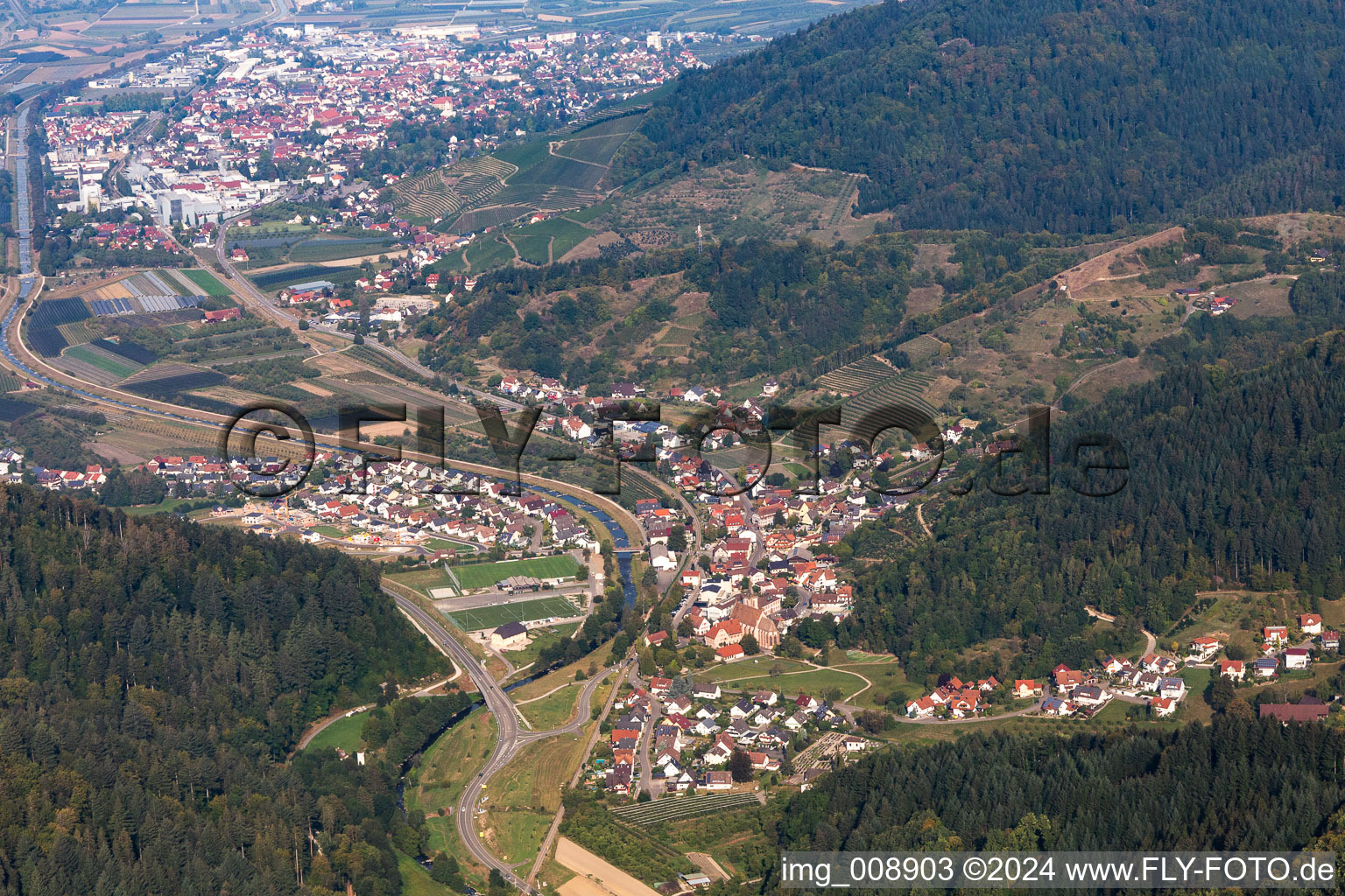 Lautenbach im Bundesland Baden-Württemberg, Deutschland