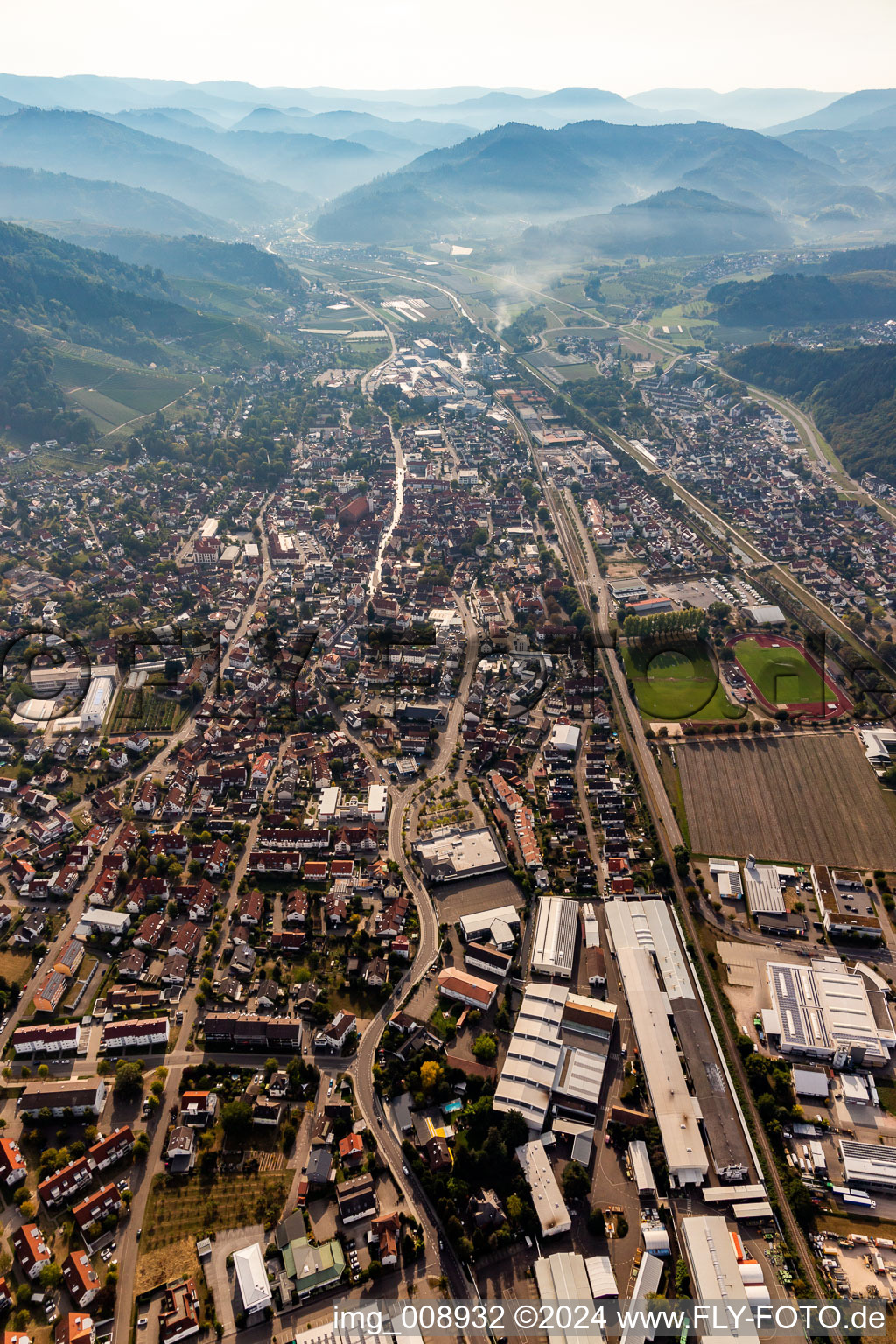 Ortsteil Butschbach in Oberkirch im Bundesland Baden-Württemberg, Deutschland