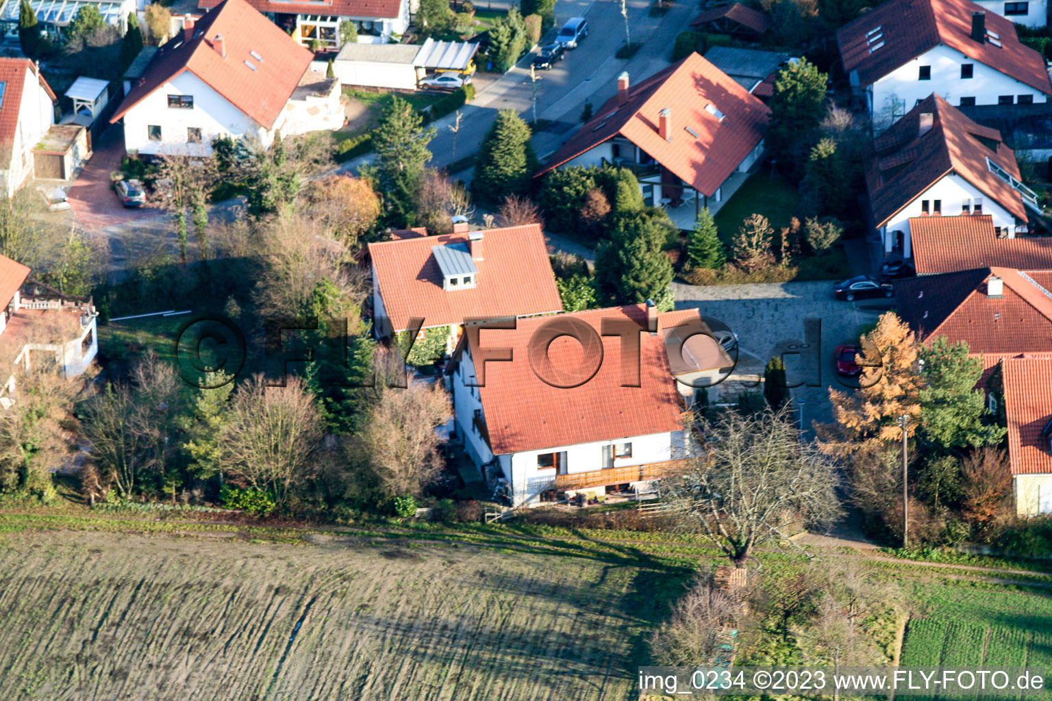 Luftbild von Rheinzabern Neubaugebiet An den Tongruben im Bundesland Rheinland-Pfalz, Deutschland