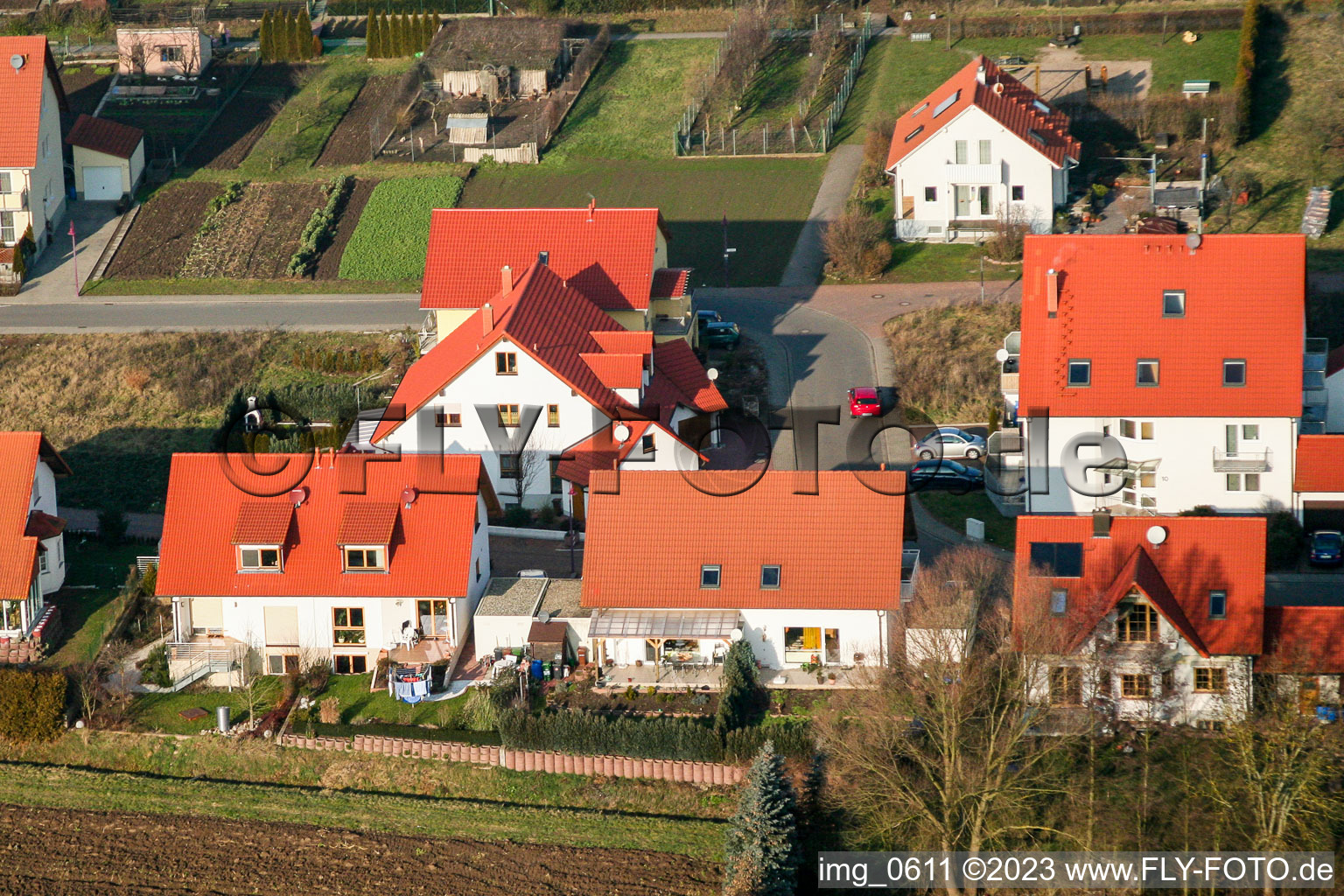 Luftbild von Freckenfeld Hasenfang im Bundesland Rheinland-Pfalz, Deutschland