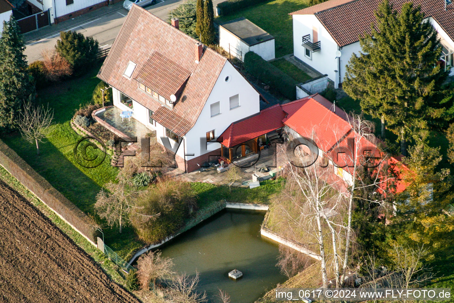 Freckenfeld Hauptstr im Bundesland Rheinland-Pfalz, Deutschland