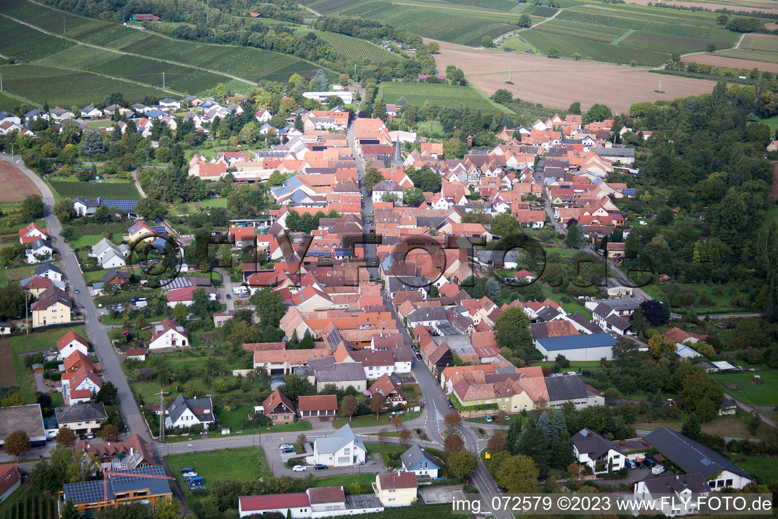 Ortsteil Heuchelheim in Heuchelheim-Klingen im Bundesland Rheinland-Pfalz, Deutschland