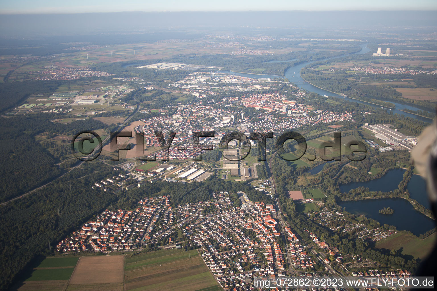 Germersheim im Bundesland Rheinland-Pfalz, Deutschland