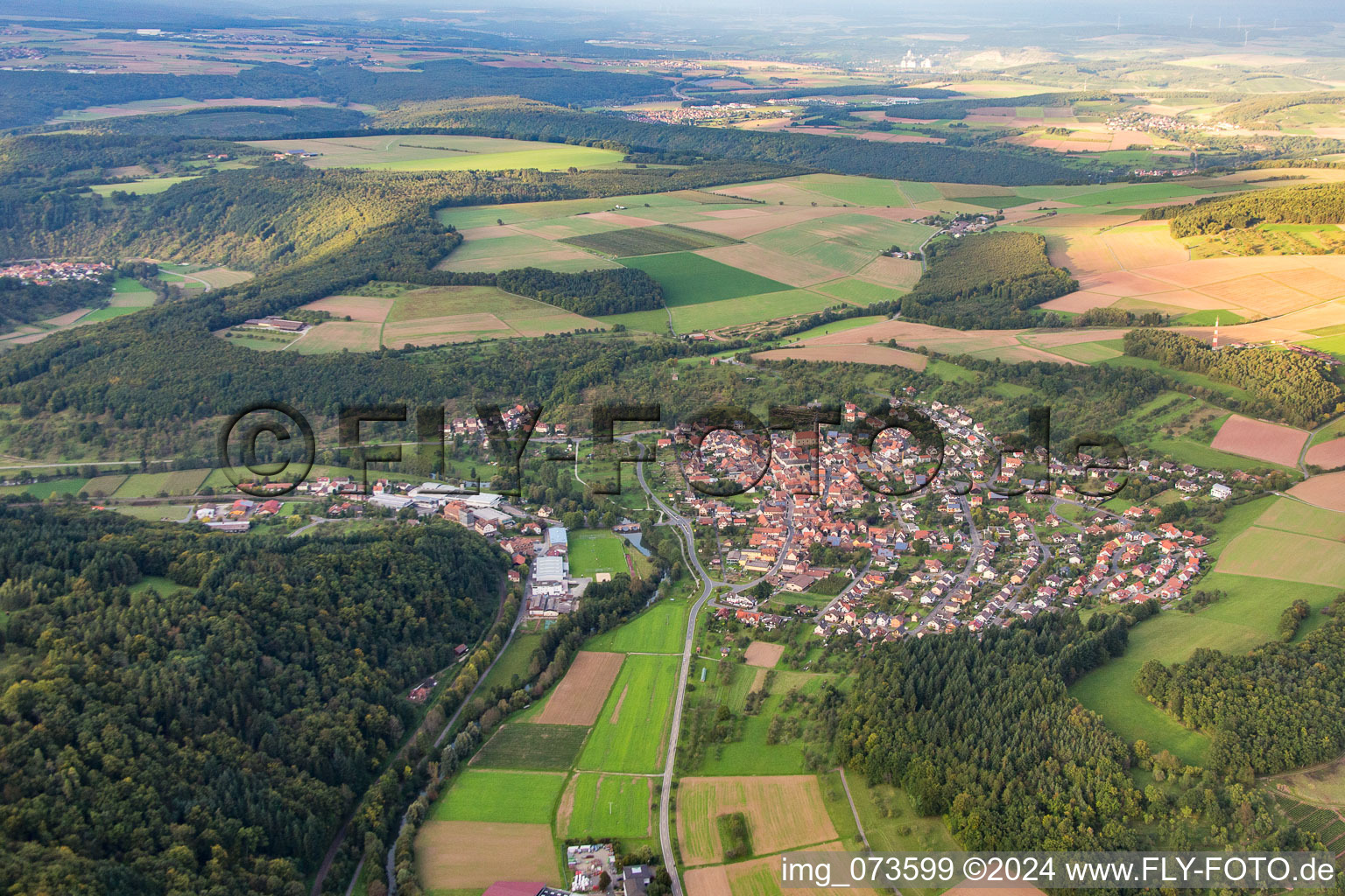 Ortsteil Reicholzheim in Wertheim im Bundesland Baden-Württemberg, Deutschland