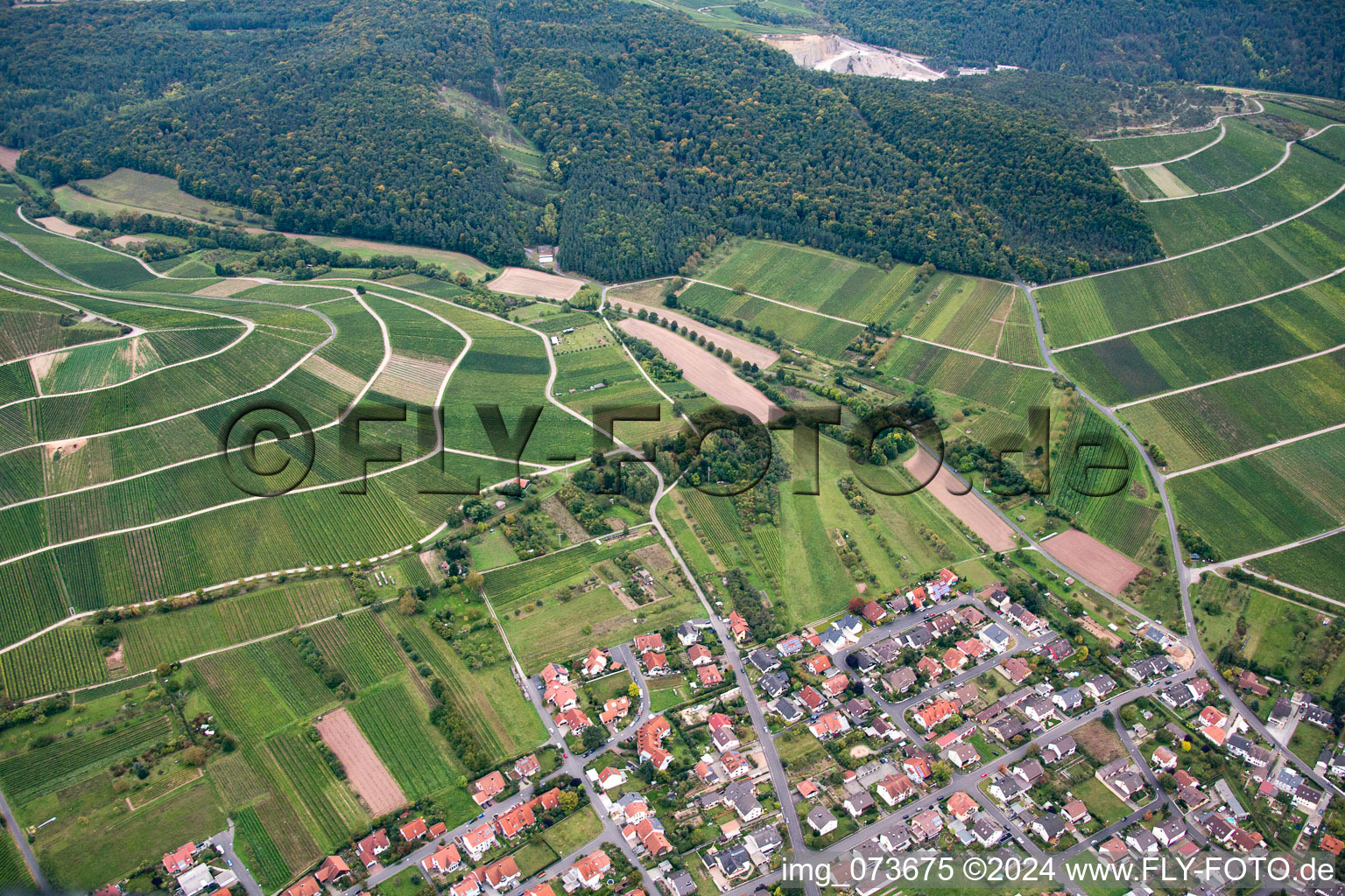 Thüngersheim im Bundesland Bayern, Deutschland