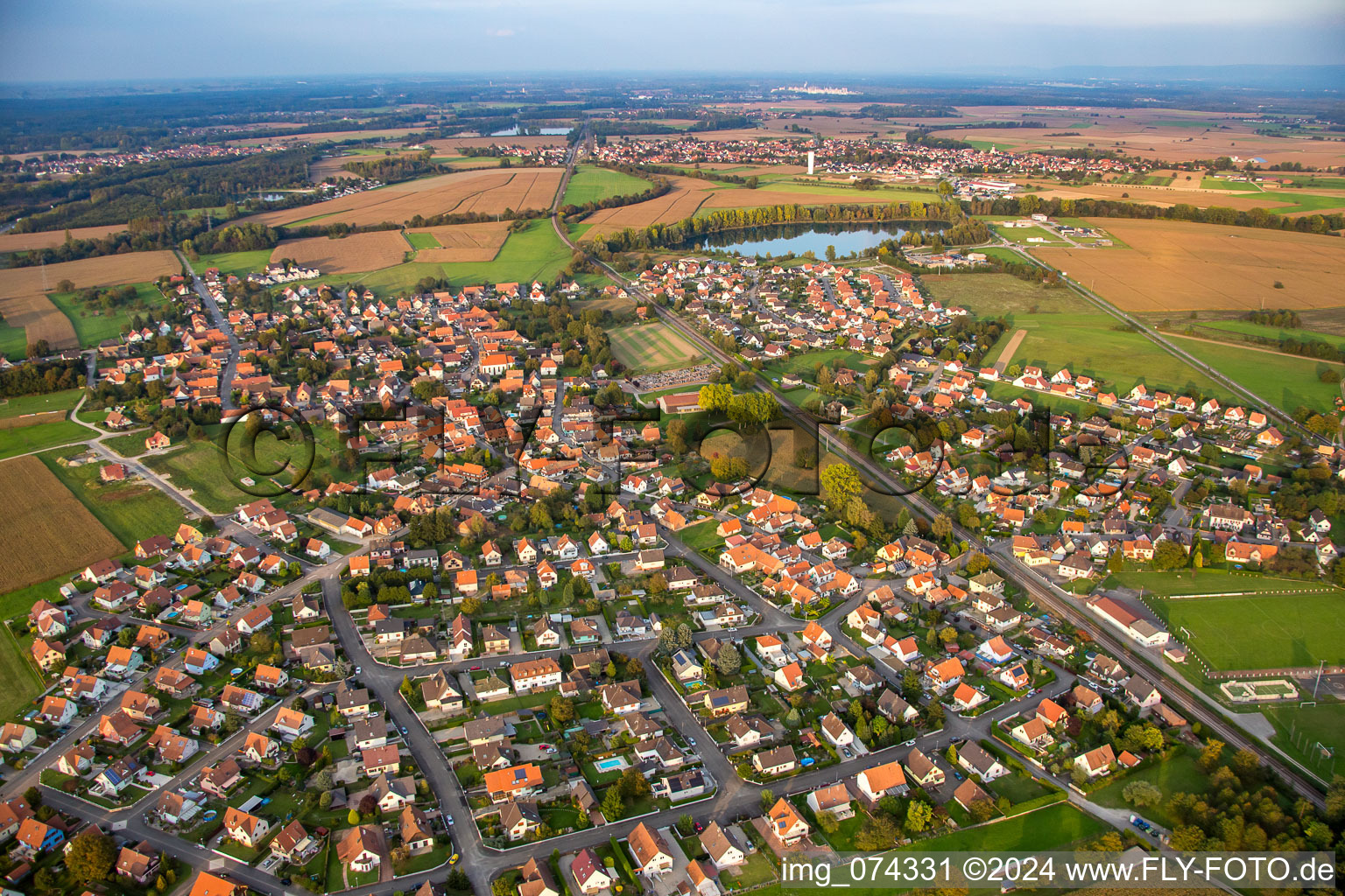 Rountzenheim im Bundesland Bas-Rhin, Frankreich