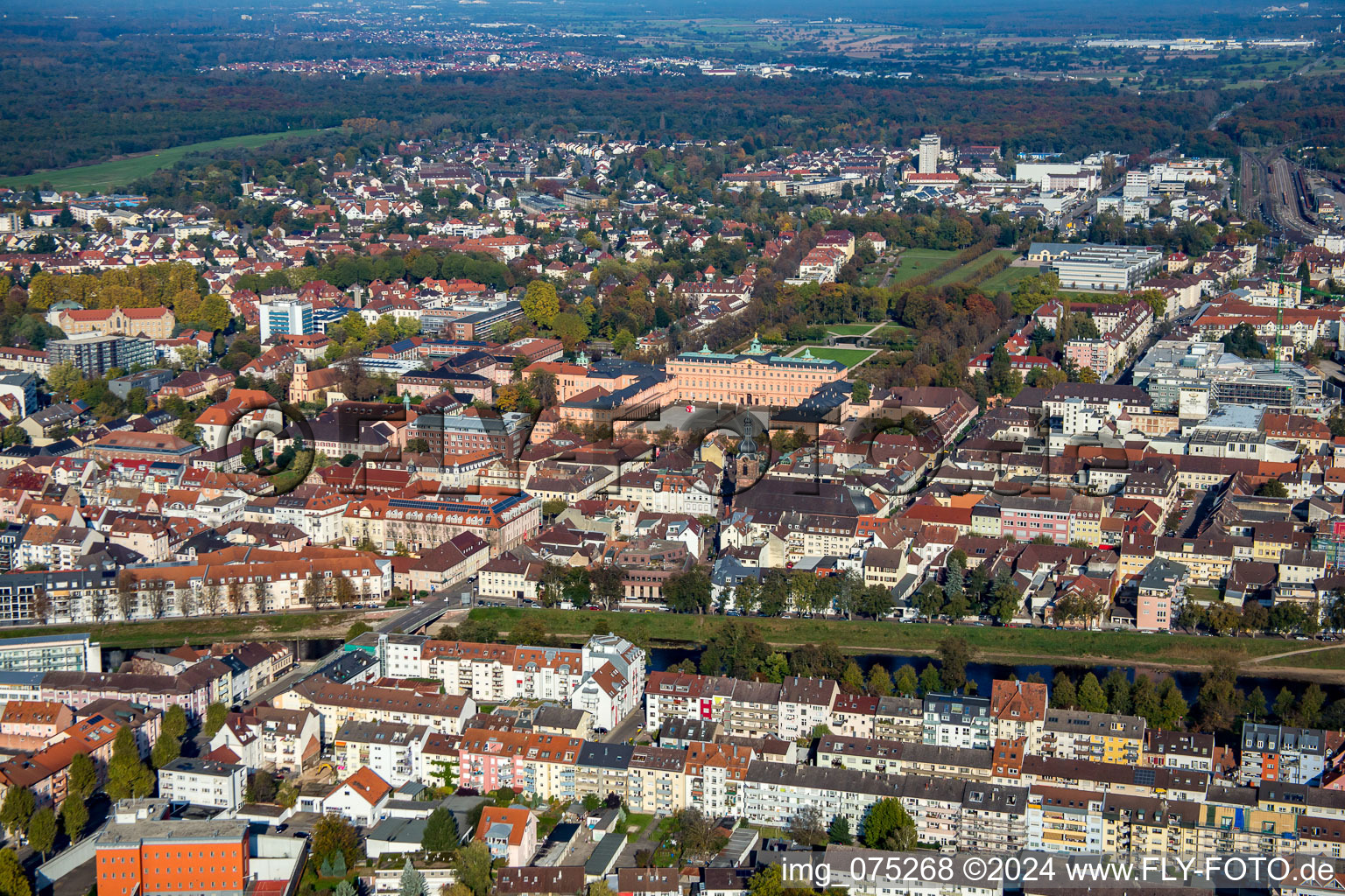 Schlossstr in Rastatt im Bundesland Baden-Württemberg, Deutschland