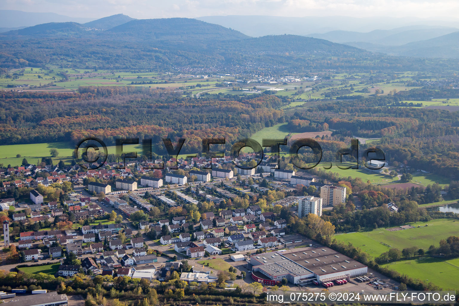 Ruhrstr in Rastatt im Bundesland Baden-Württemberg, Deutschland