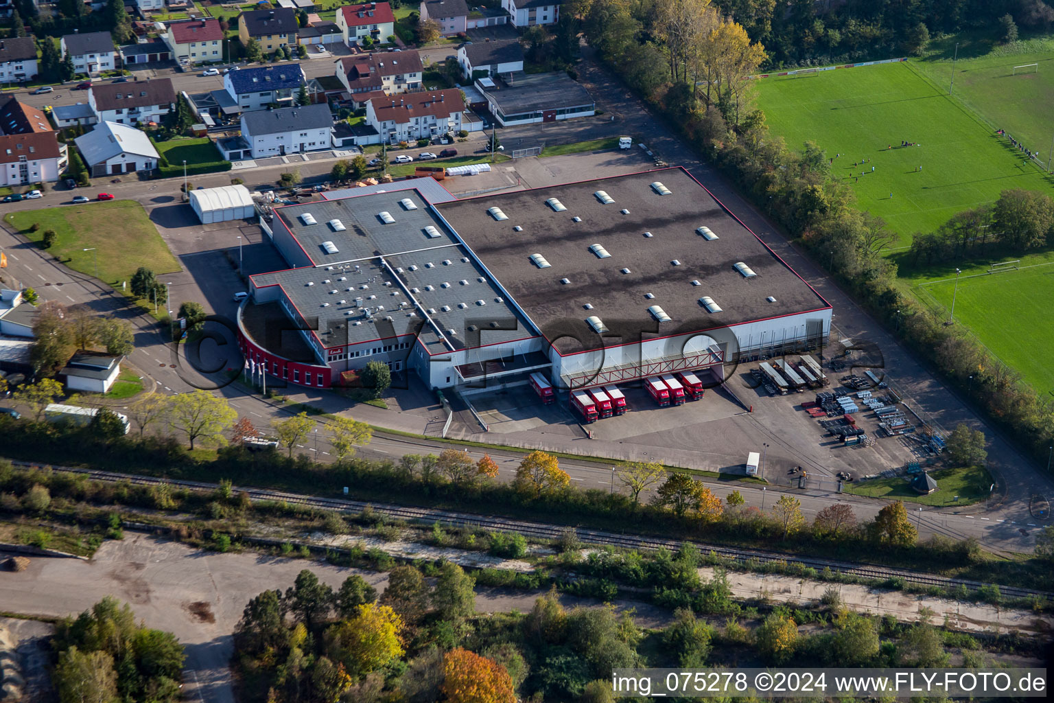 Luftaufnahme von Rastatt im Bundesland Baden-Württemberg, Deutschland