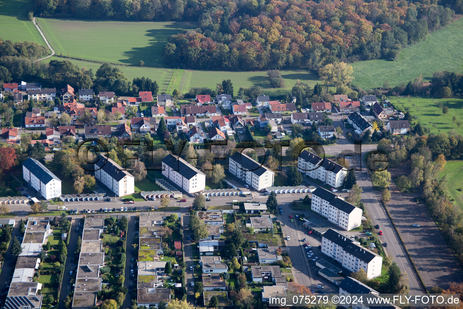 Neckarstr in Rastatt im Bundesland Baden-Württemberg, Deutschland