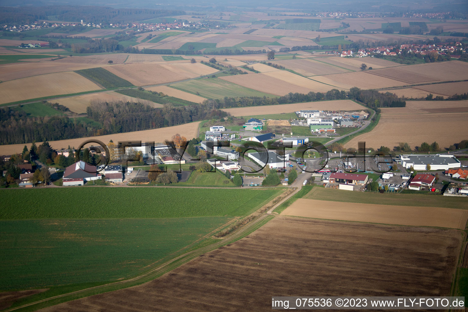 Hohwiller im Bundesland Bas-Rhin, Frankreich