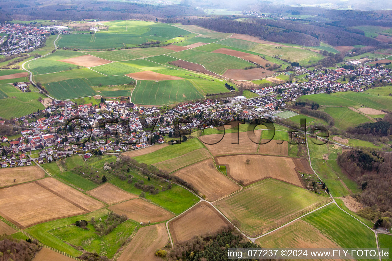 Ortsteil Nieder-Modau in Ober-Ramstadt im Bundesland Hessen, Deutschland