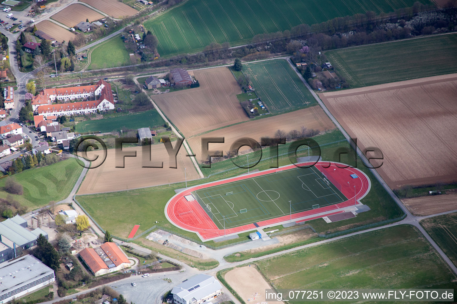 Luftbild von Ober-Ramstadt im Bundesland Hessen, Deutschland