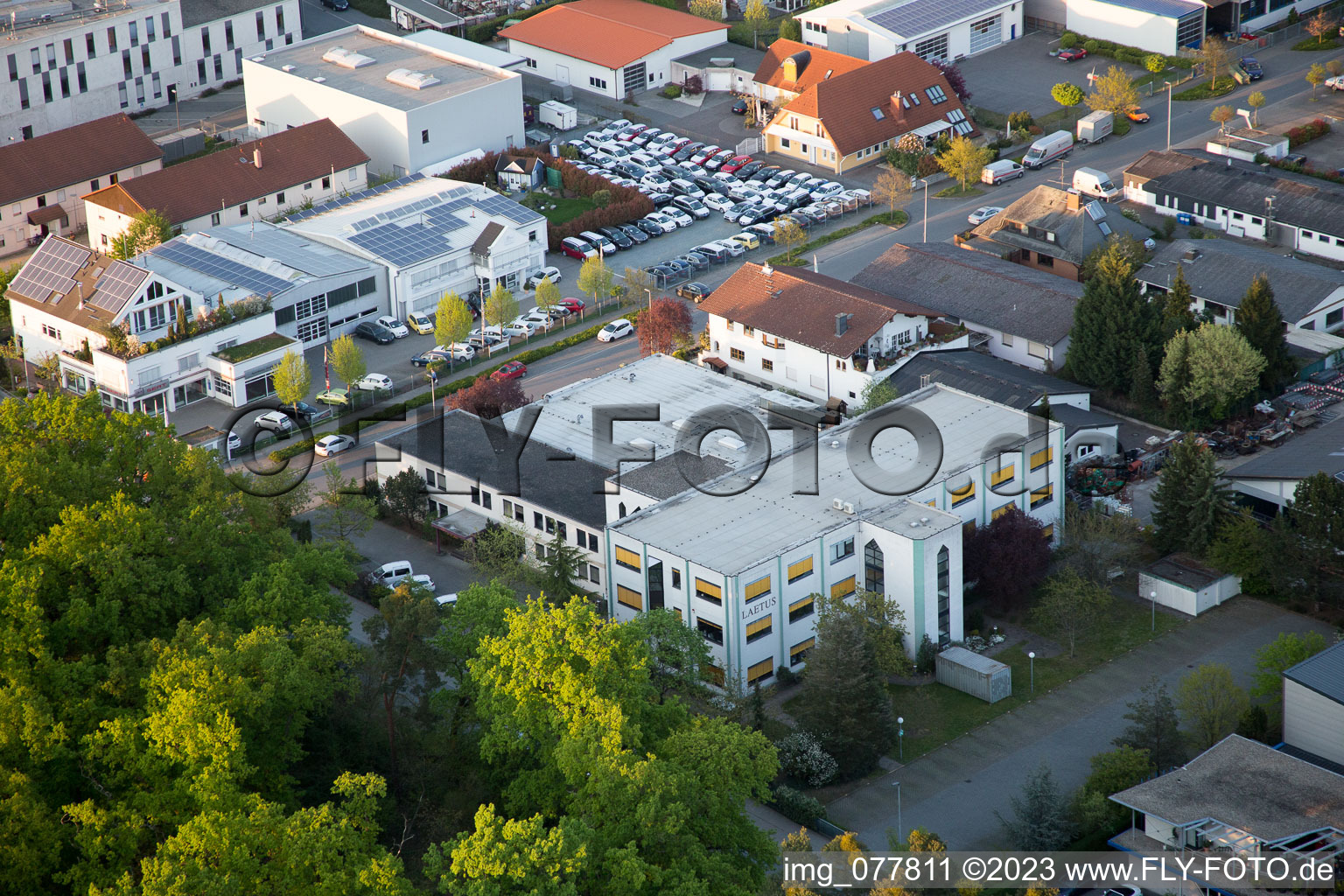 Luftbild von Alsbach-Hähnlein im Bundesland Hessen, Deutschland