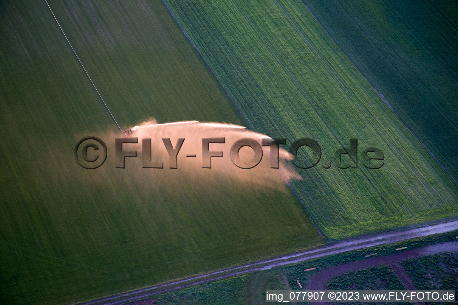 Einhausen im Bundesland Hessen, Deutschland von einer Drohne aus
