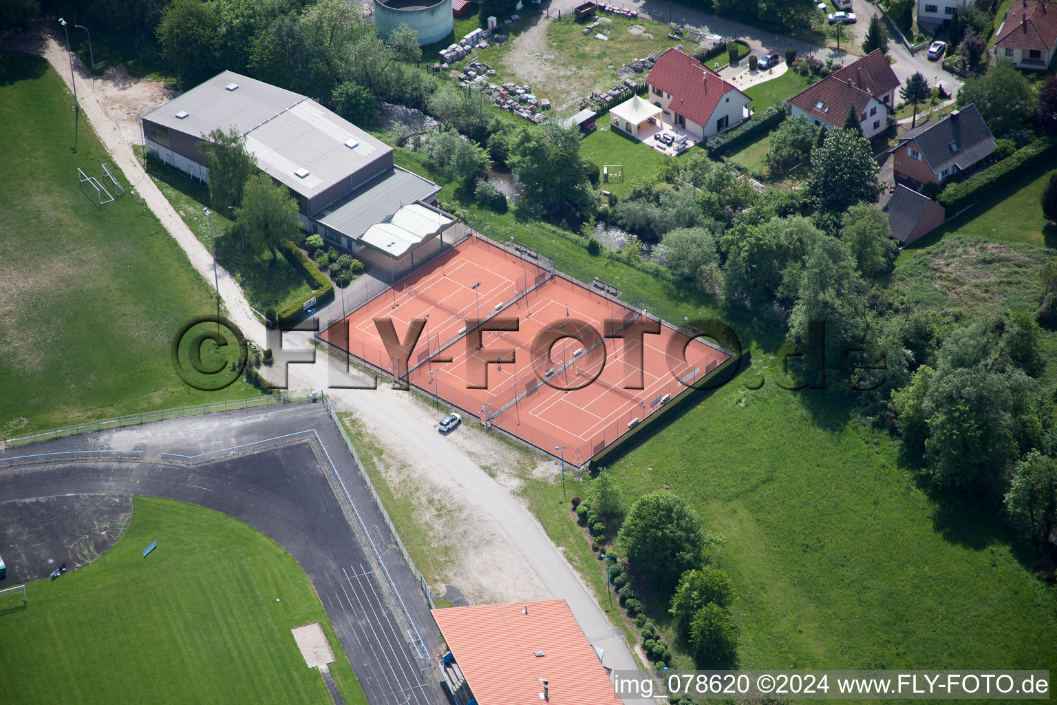 Lauterbourg, Sportplätze im Bundesland Bas-Rhin, Frankreich