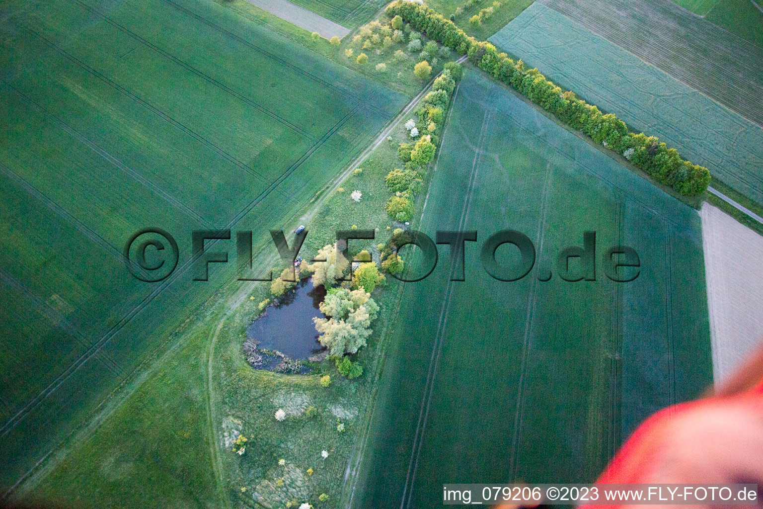 Schwebheim im Bundesland Bayern, Deutschland aus der Luft