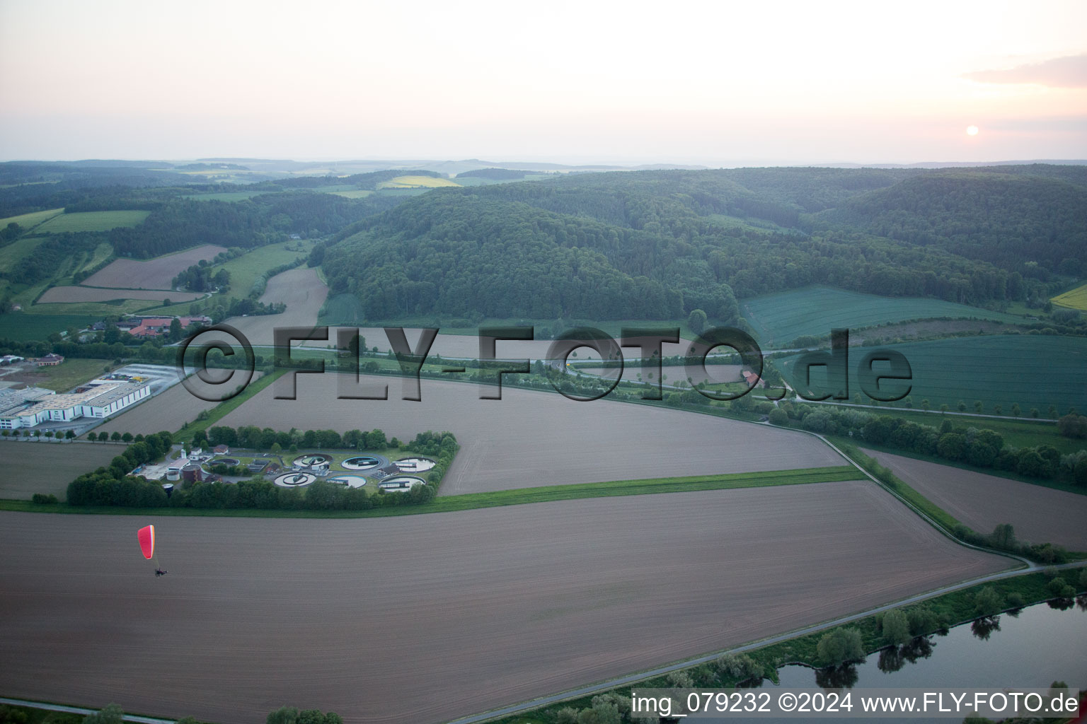 Luftbild von Meinbrexen im Bundesland Niedersachsen, Deutschland